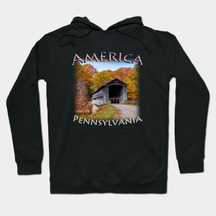 America - Pennsylvania - Covered Bridge Hoodie